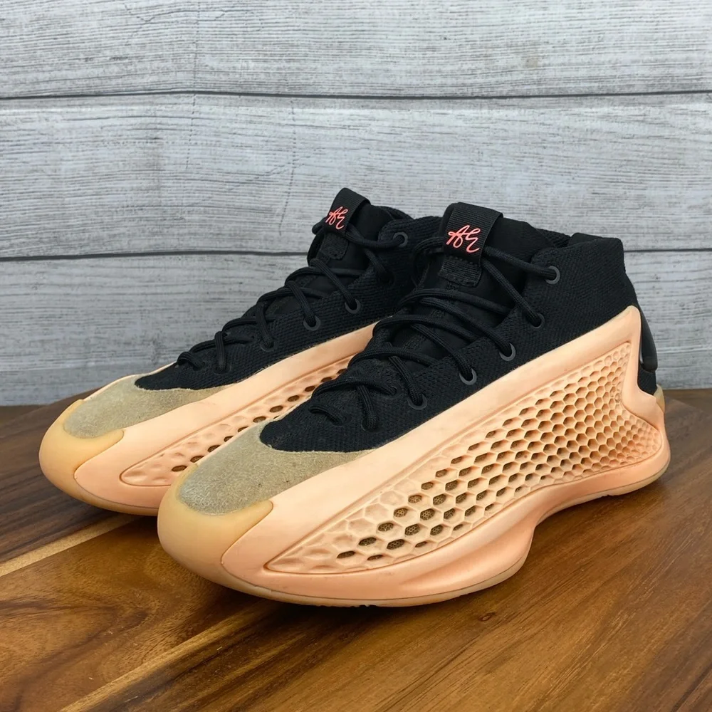 Adidas Anthony Edwards 1 With Love Acid Orange Basketball Shoe IF1883 Men’s Sz 7